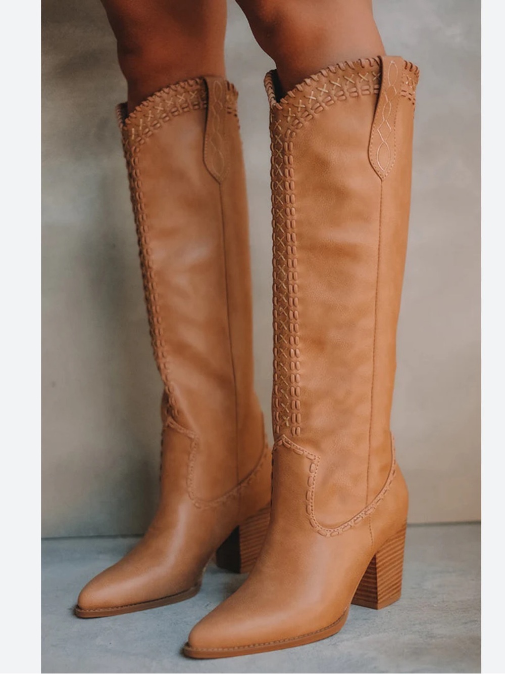Billini Finley cowboy boot camel